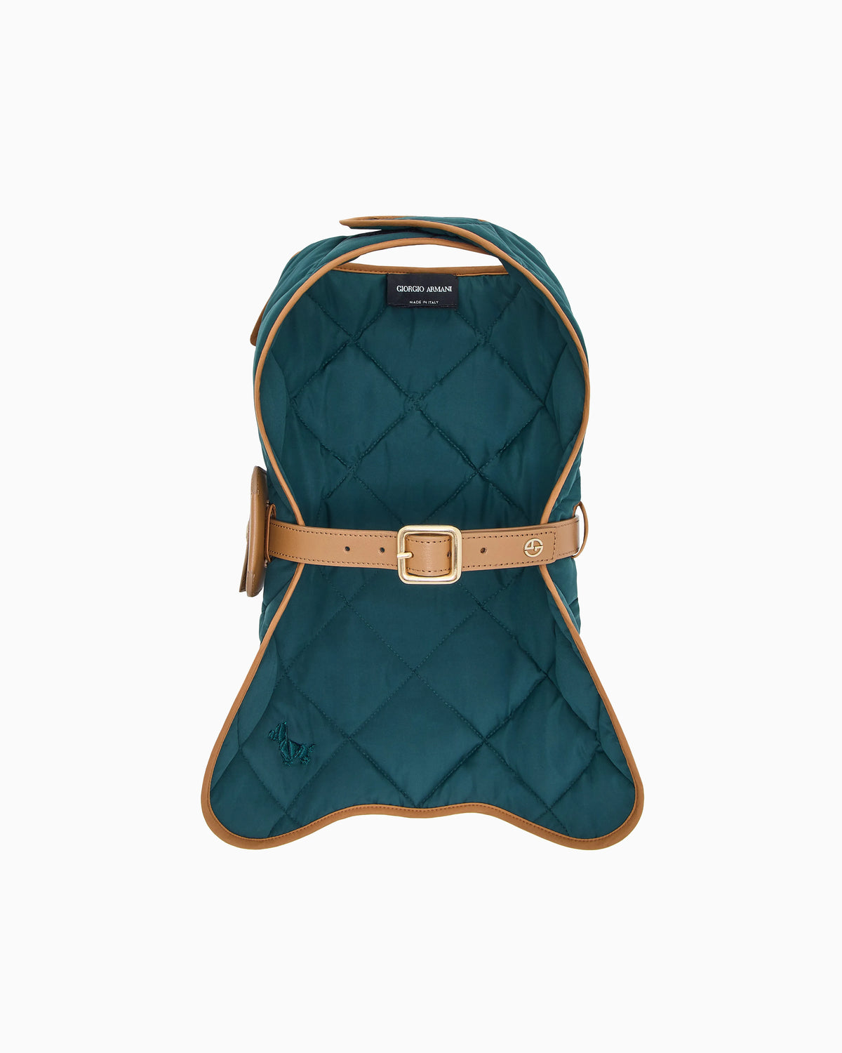 Poldo x Giorgio Armani quilted trench coat