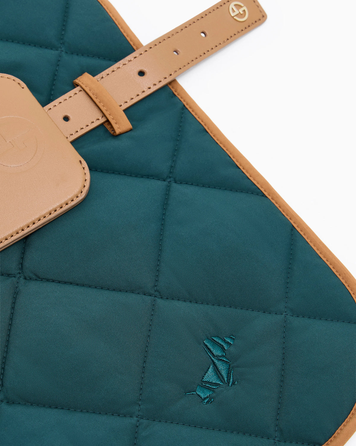 Poldo x Giorgio Armani quilted trench coat
