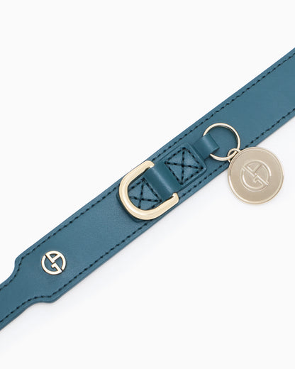 Poldo x Giorgio Armani leather collar