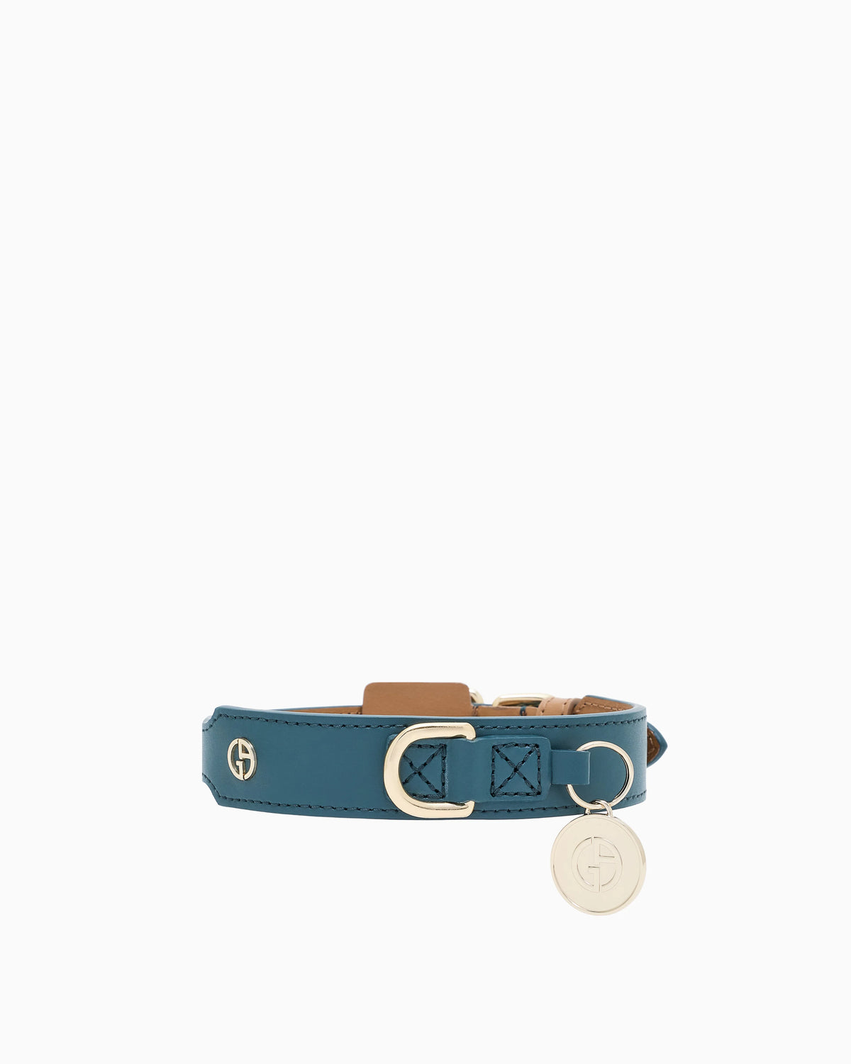 Poldo x Giorgio Armani leather collar