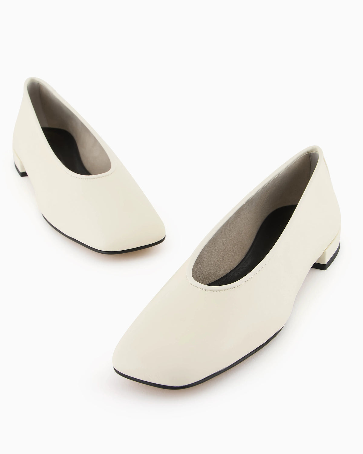 Giorgio Armani x 10 Corso Como calfskin ballerinas