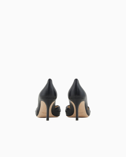 Nappa leather court shoes
