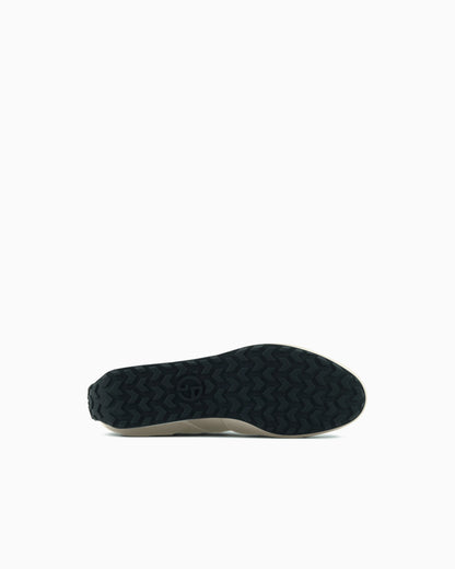 Lamé leather sneakers