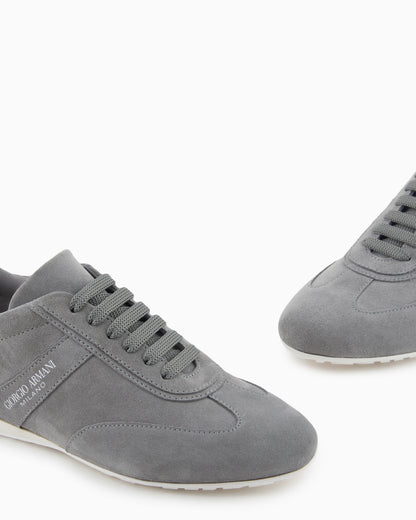 Suede sneakers