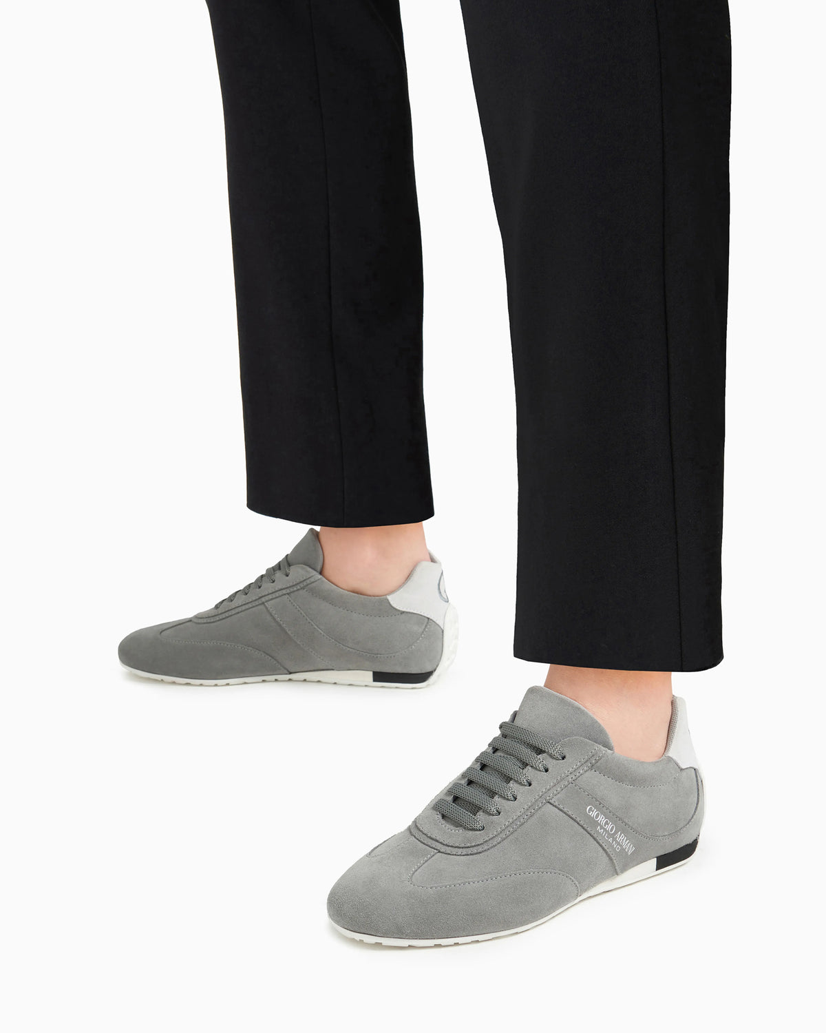 Suede sneakers