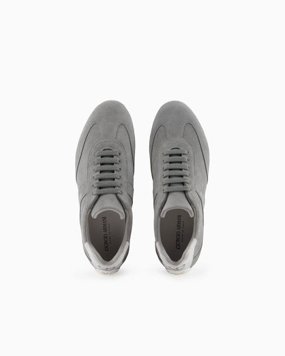 Suede sneakers