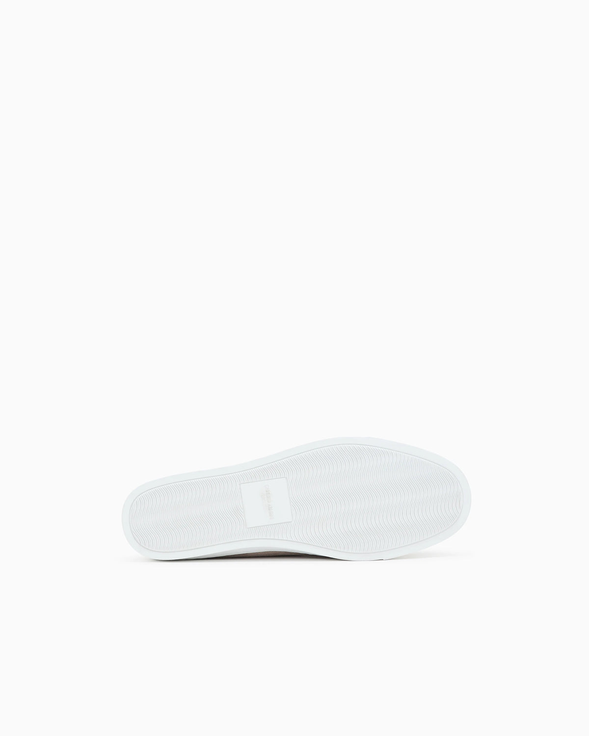 Suede slip-ons with visible stitching