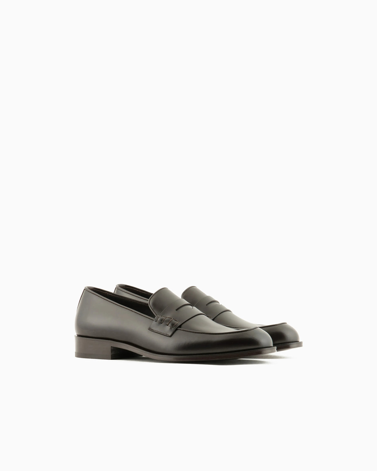 Leather loafers