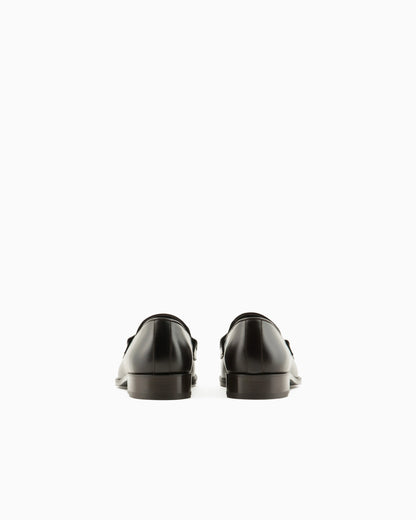 Leather loafers