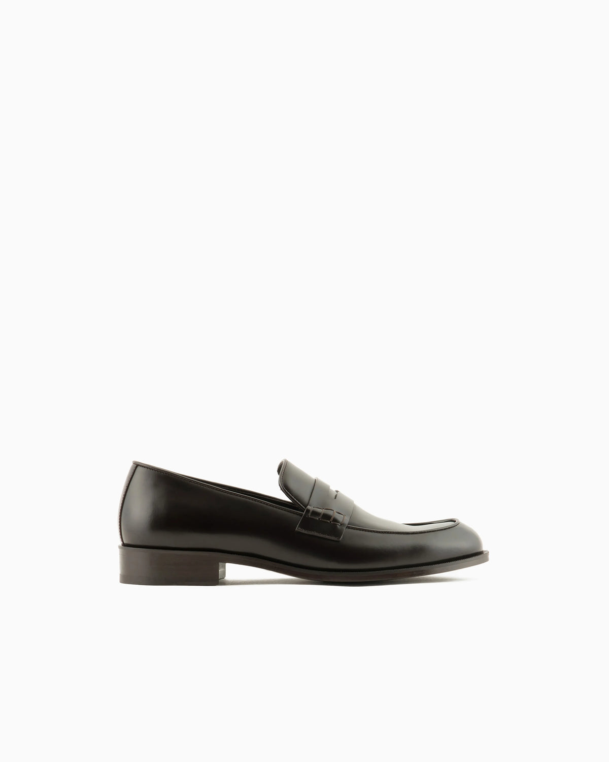 Leather loafers