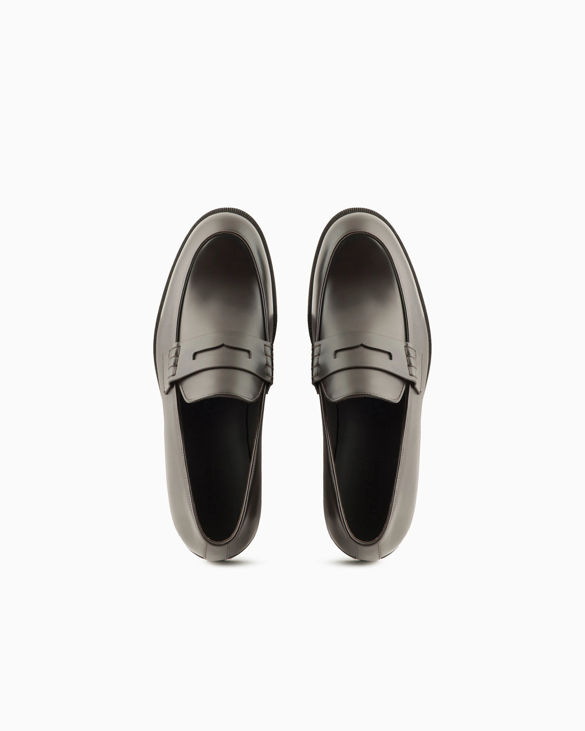 Leather loafers