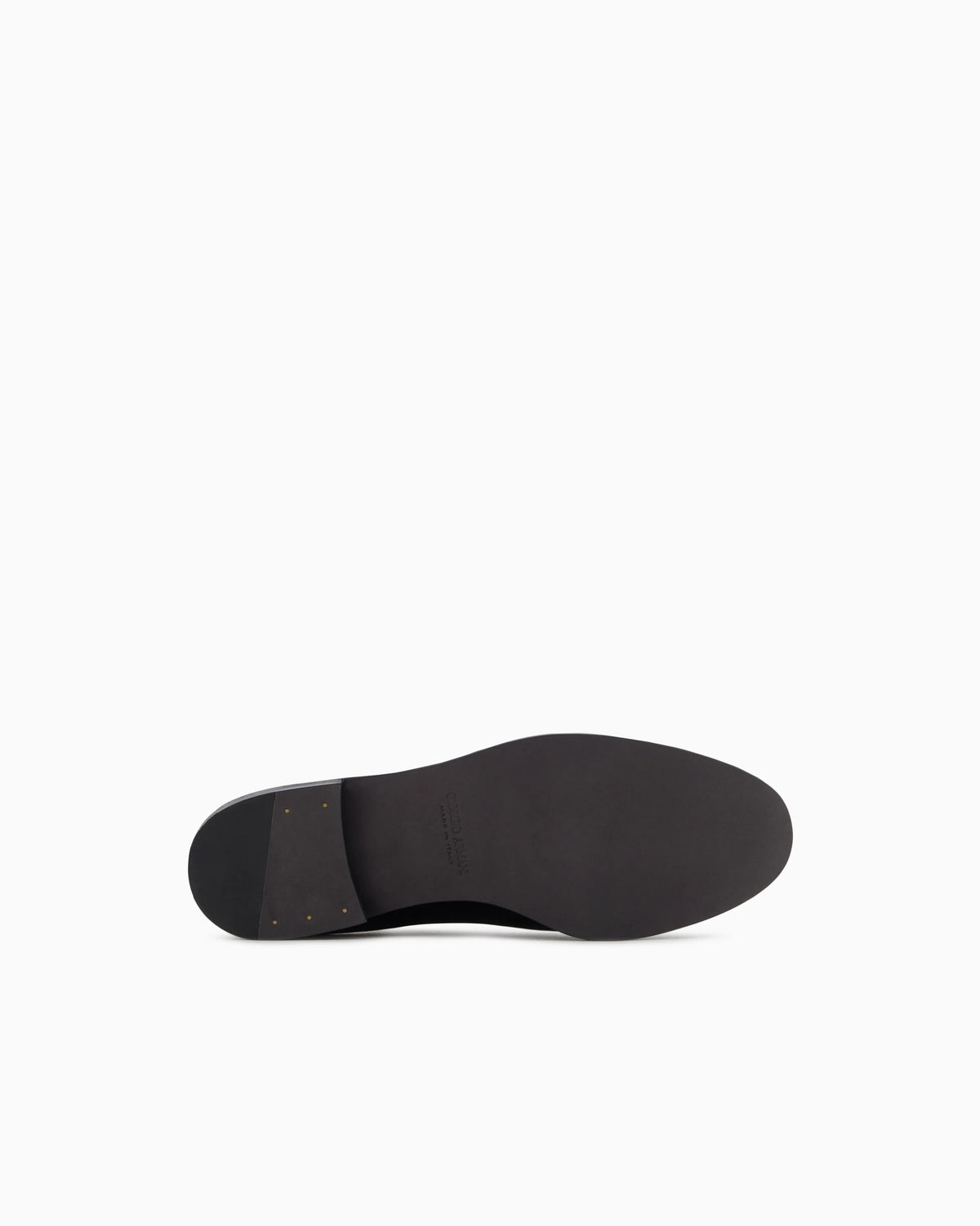 Velvet and rhinestone loafers