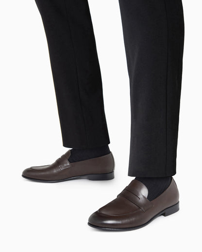 Classic Calf Leather Penny Loafers