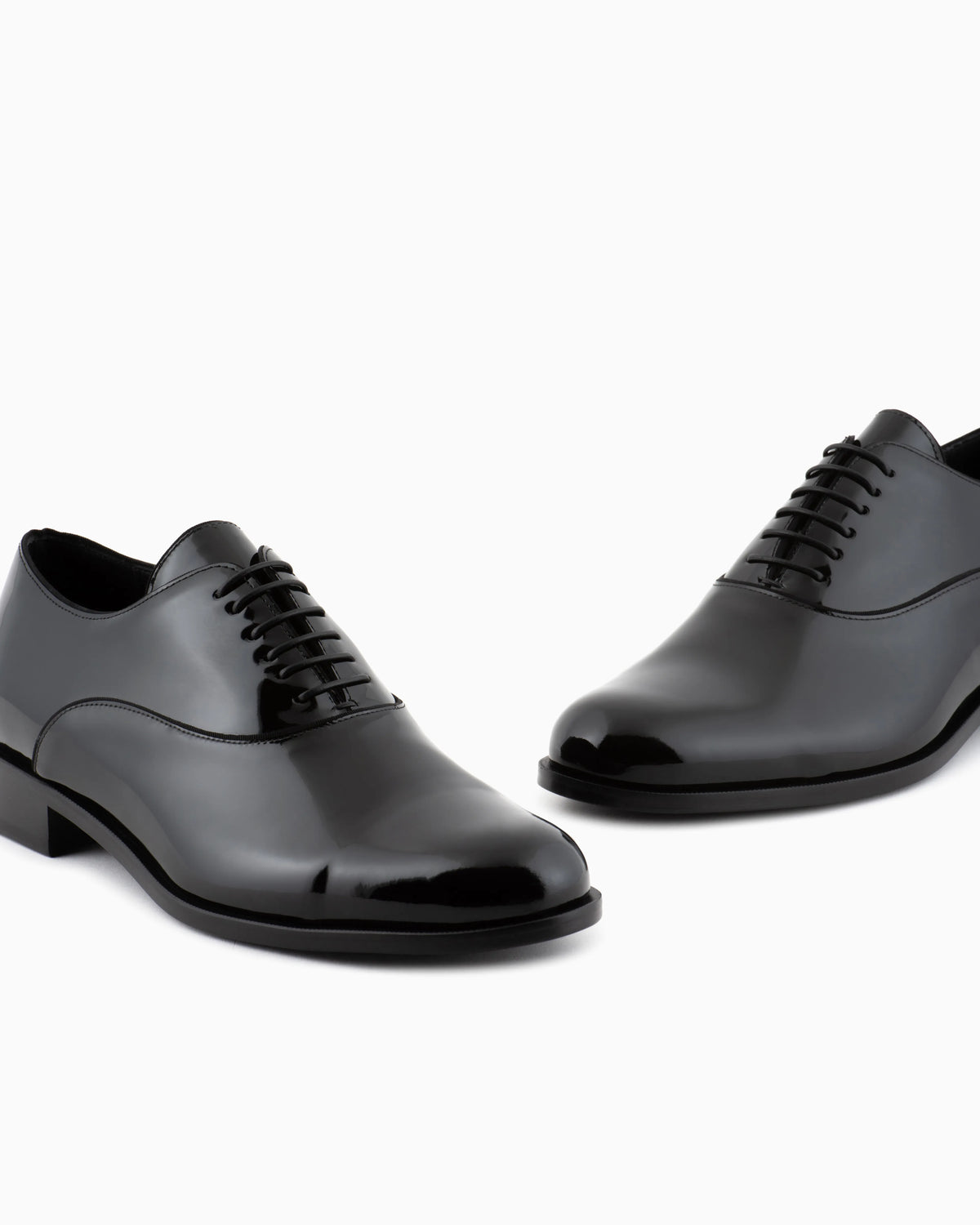 Patent leather Oxfords