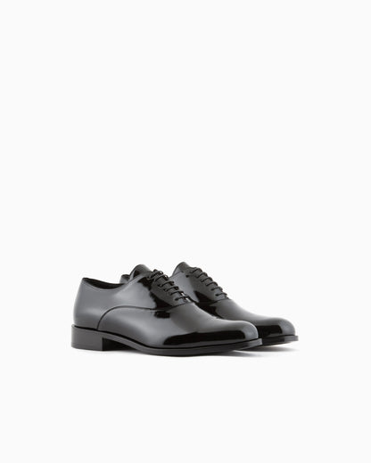 Patent leather Oxfords