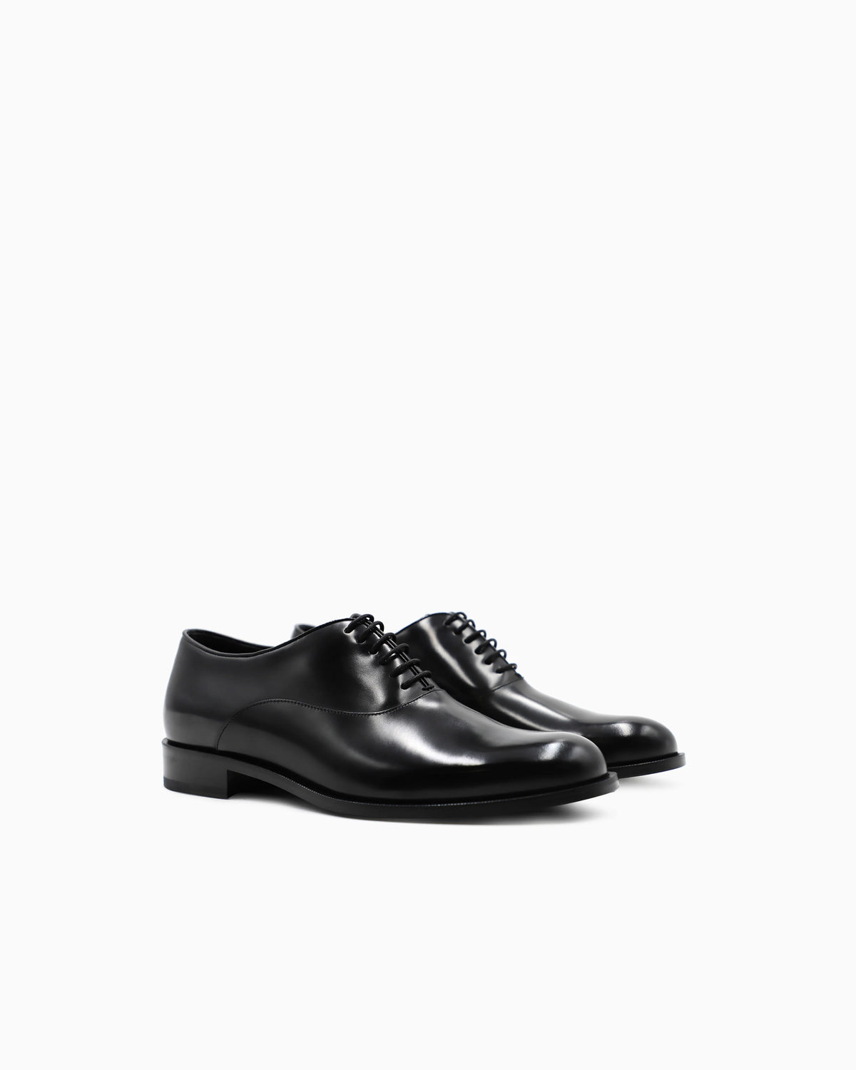Leather Derby shoes