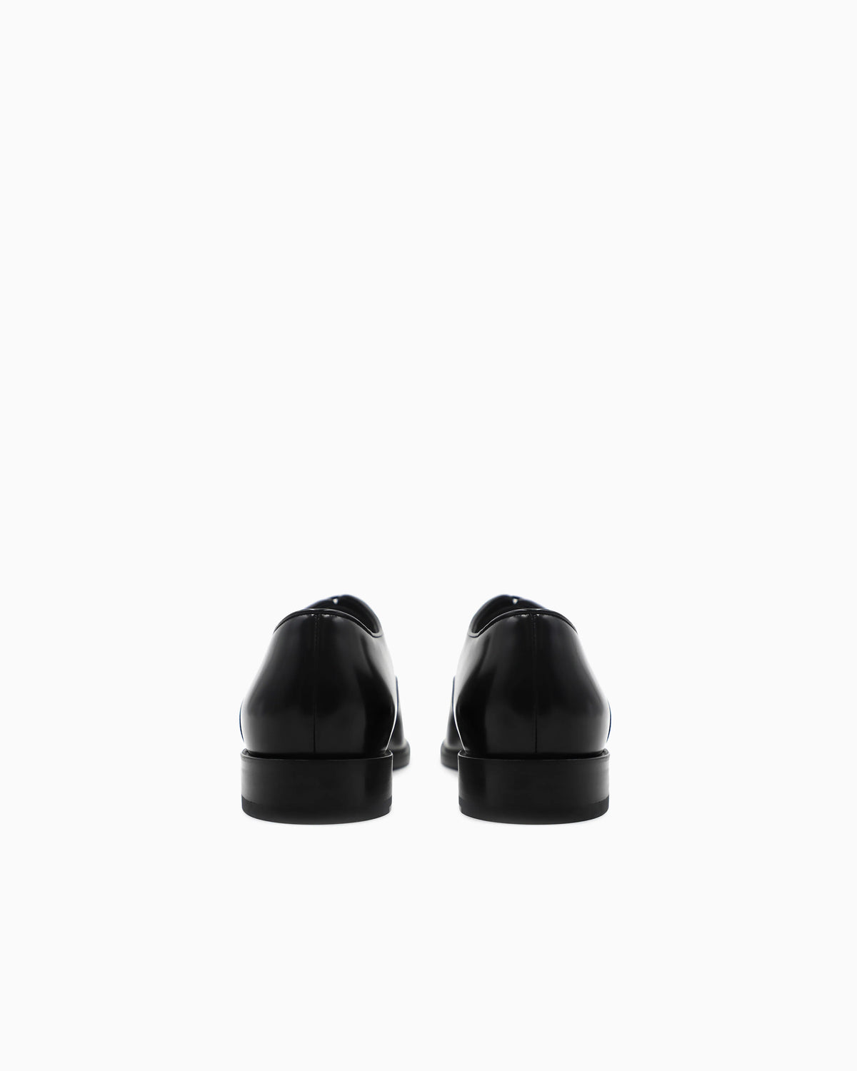 Leather Derby shoes