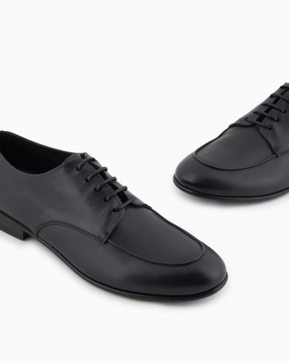 Leather Derby shoes