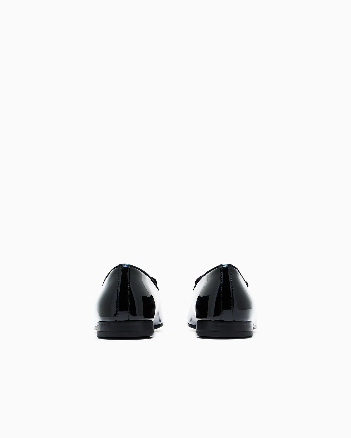 Patent leather loafers