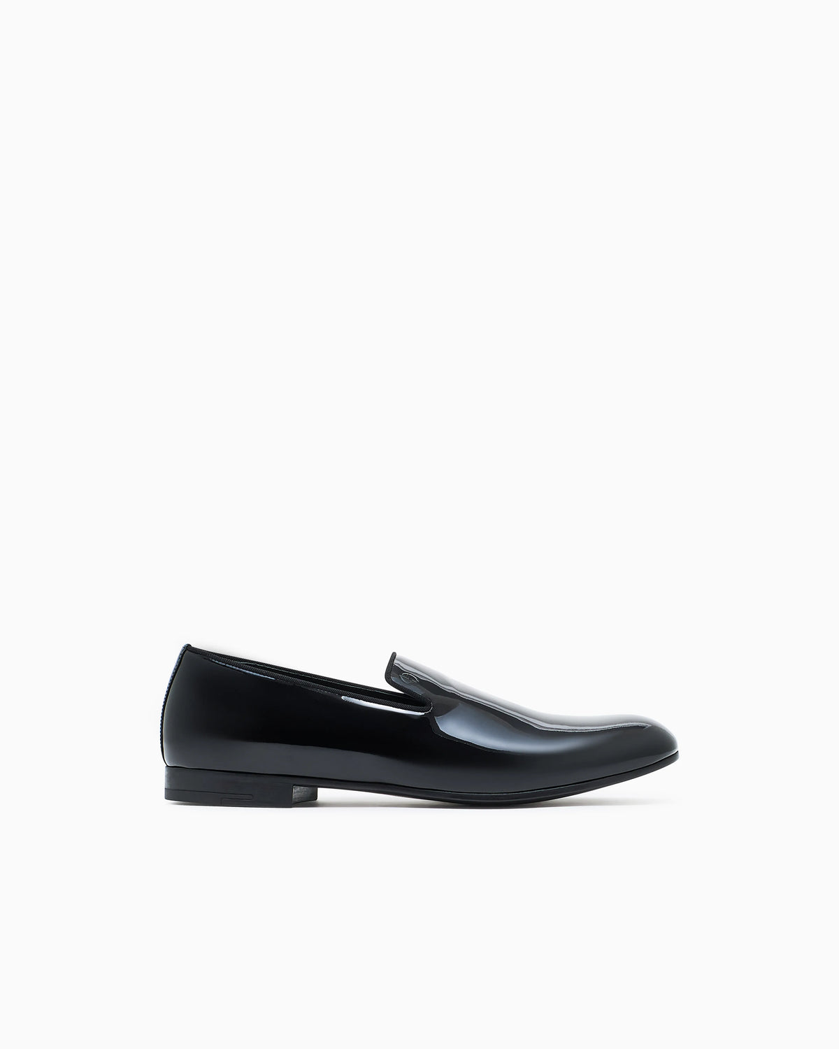 Patent leather loafers