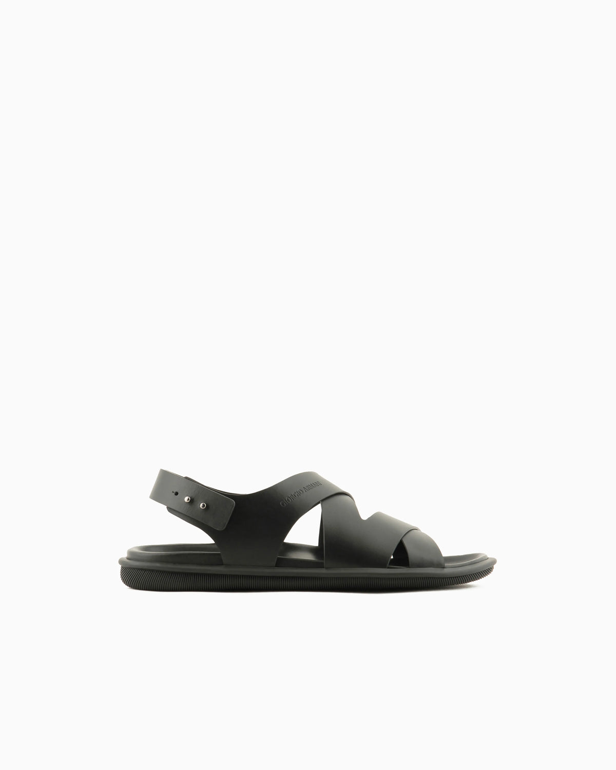 Leather woven sandals