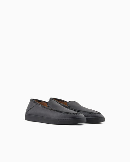 Galleria 3 deerskin slip-ons with threading