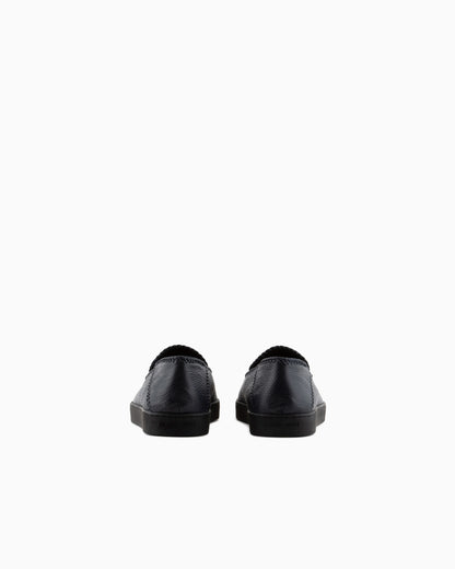 Galleria 3 deerskin slip-ons with threading