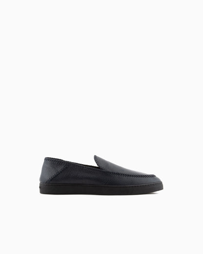 Galleria 3 deerskin slip-ons with threading