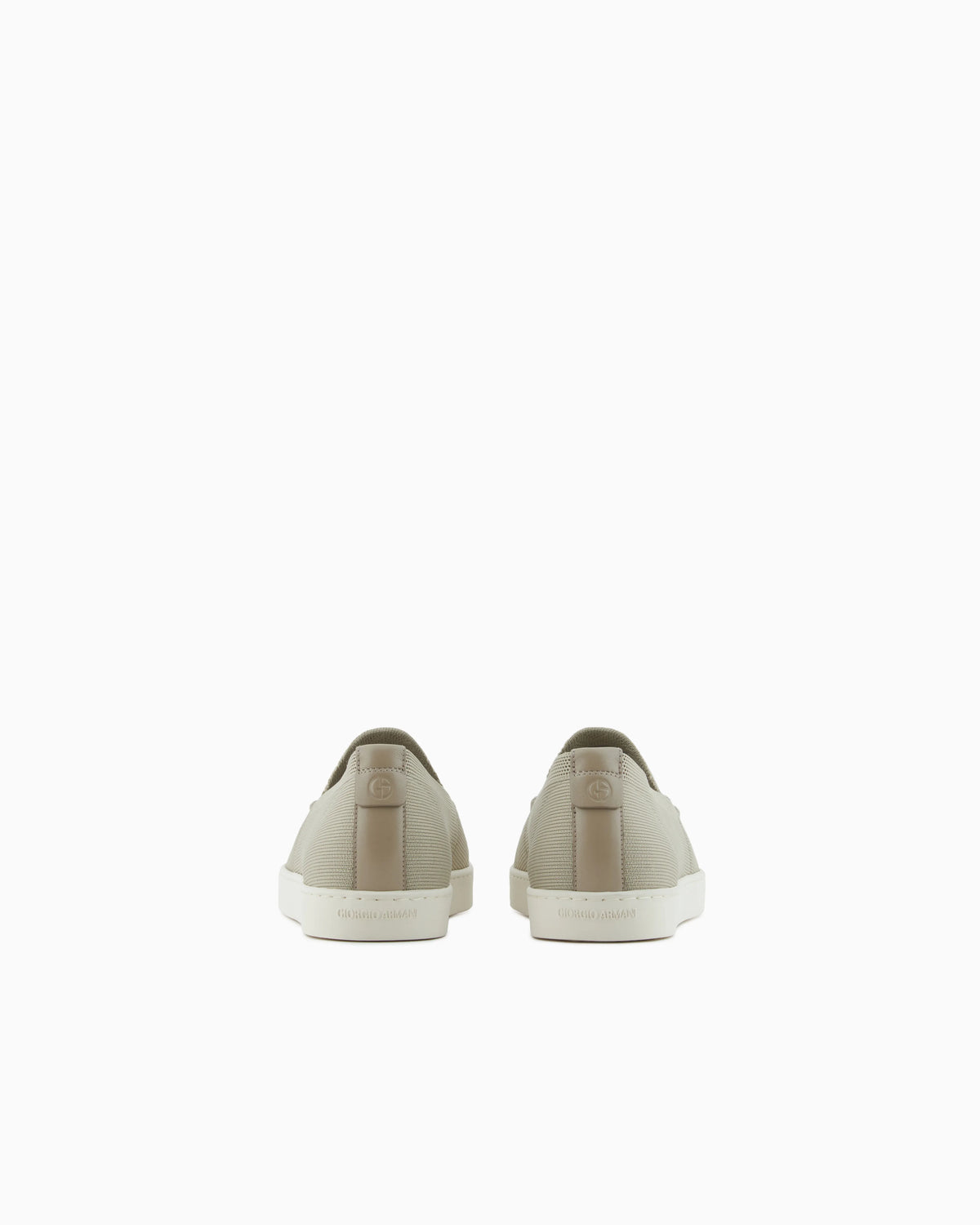 Slip footwear  in knit with jacquard chevron pattern