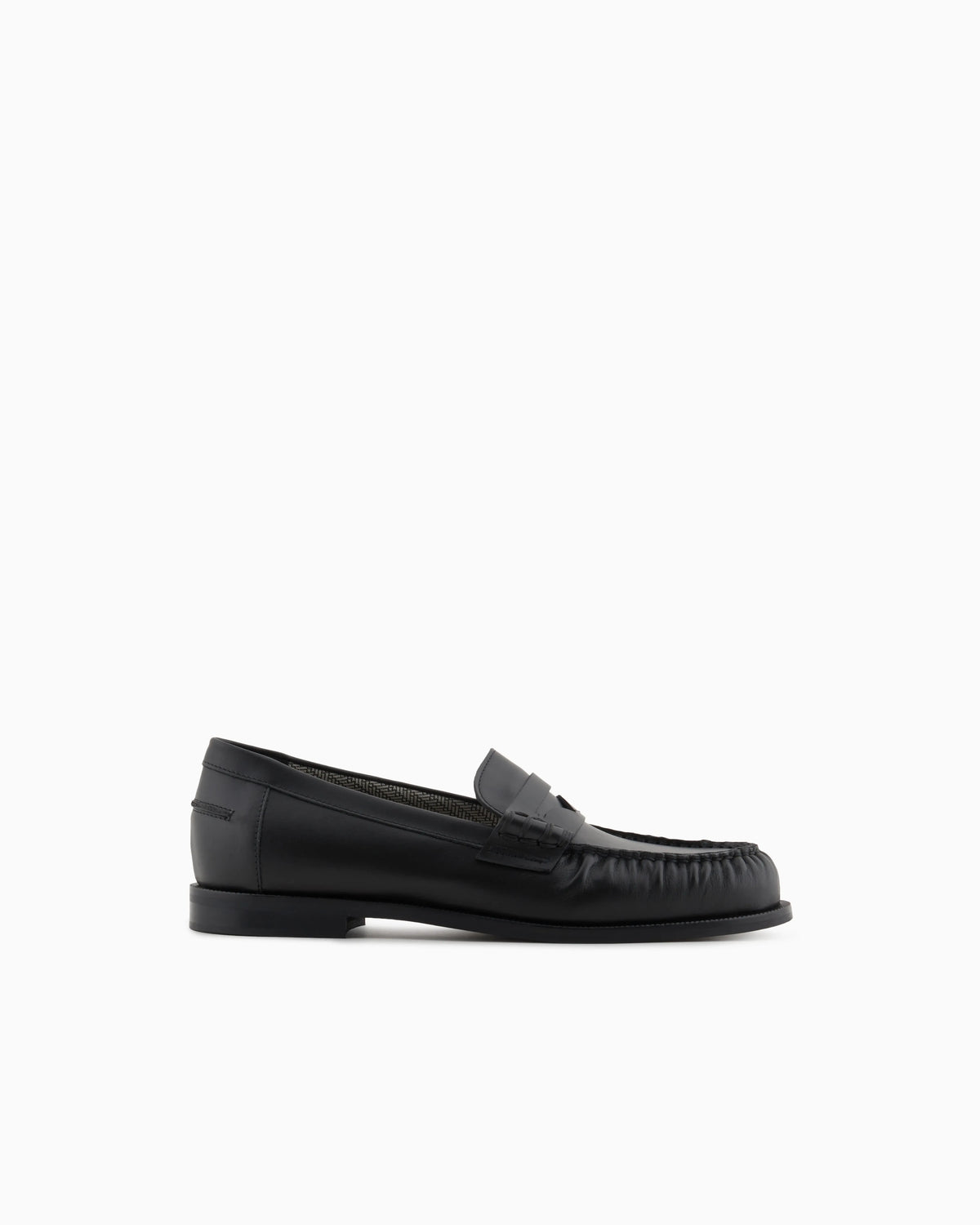 Smooth leather loafers