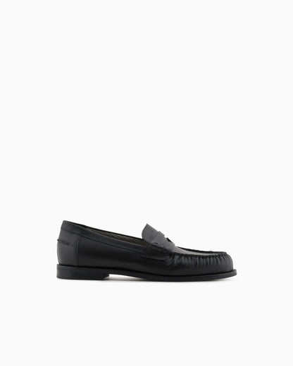 Smooth leather loafers