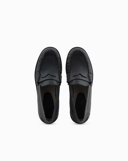 Smooth leather loafers