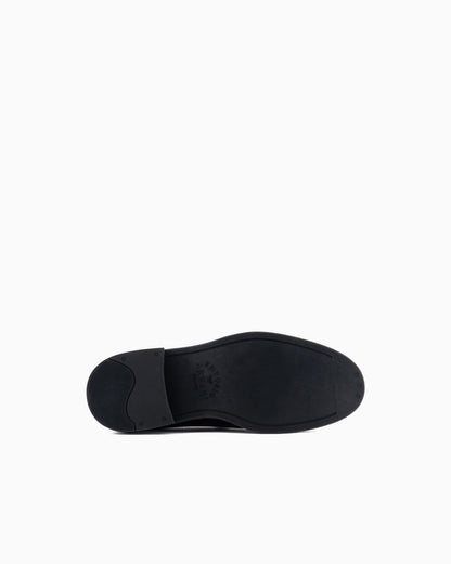 Slipper loafer in patent leather with logo Essential