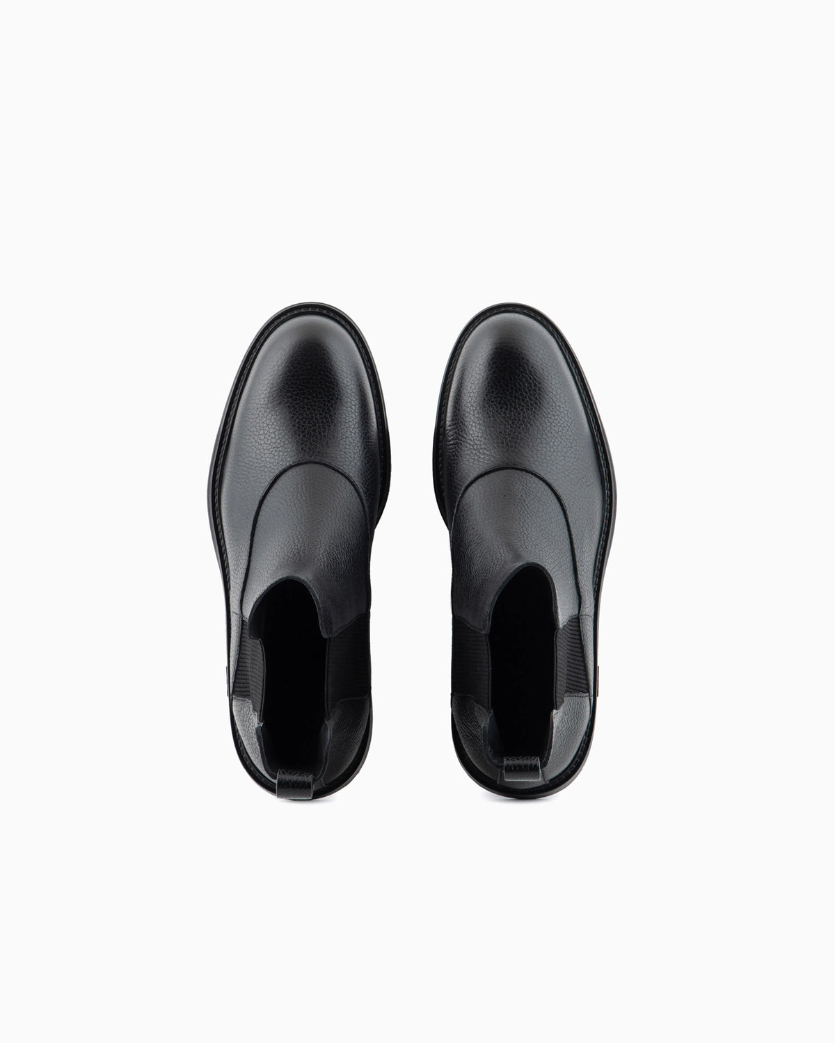 Leather Chelsea boots with elastic inserts Essential