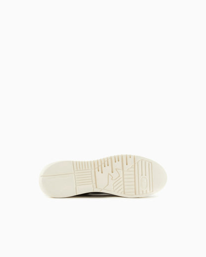 Sneaker with knurled soles in nubuck leather Essential