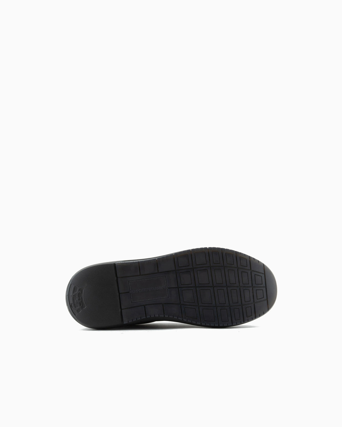 Low-top sneaker in smooth leather with side logo