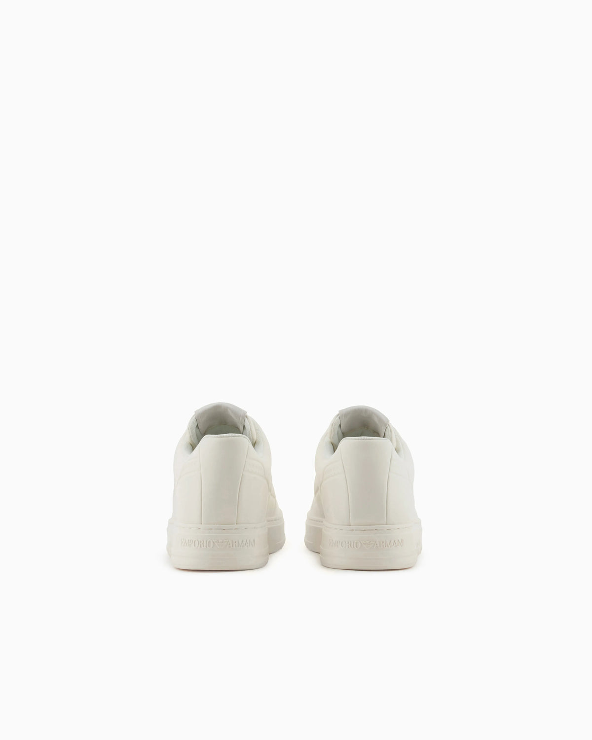 Leather sneakers with side logo