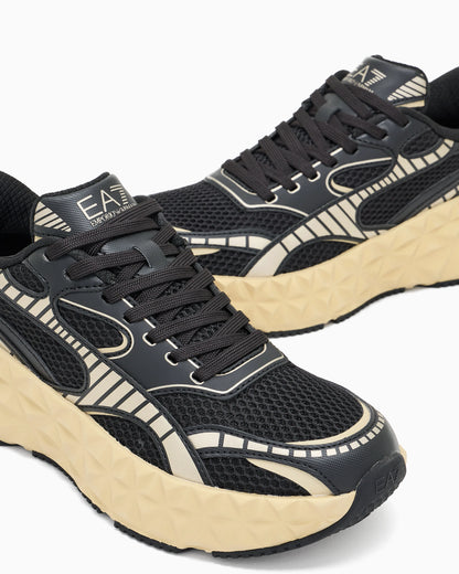 Ultimate tech sneaker in mesh with thick sole Kobra Tech