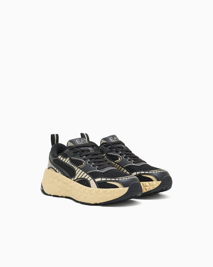 Ultimate tech sneaker in mesh with thick sole Kobra Tech