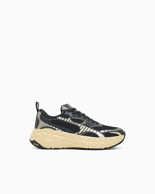 Ultimate tech sneaker in mesh with thick sole Kobra Tech