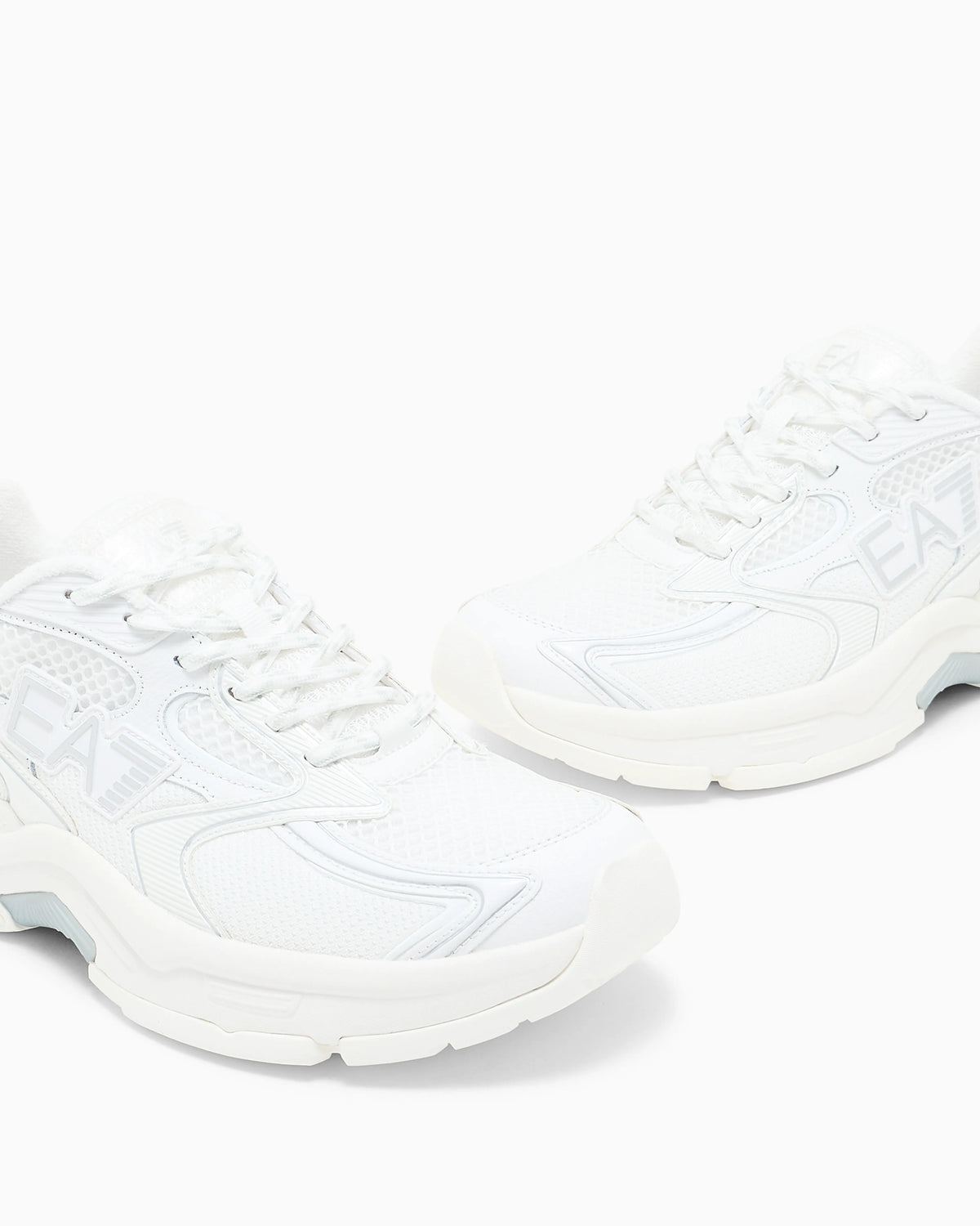 Sneaker Predator in mesh and tumbled leather