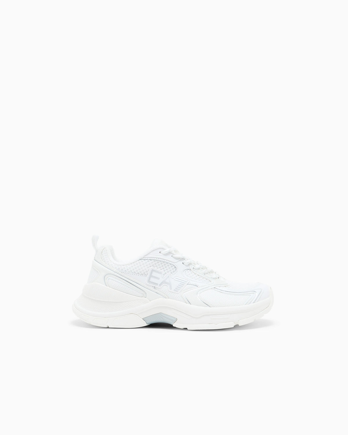 Sneaker Predator in mesh and tumbled leather