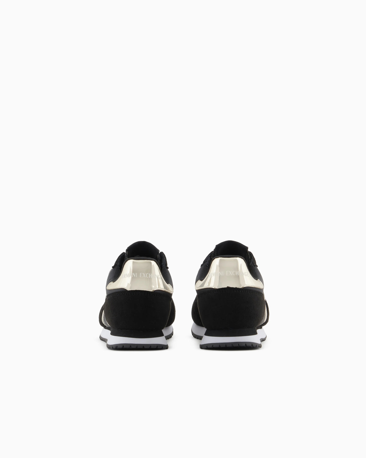 Microfiber sneakers with logo