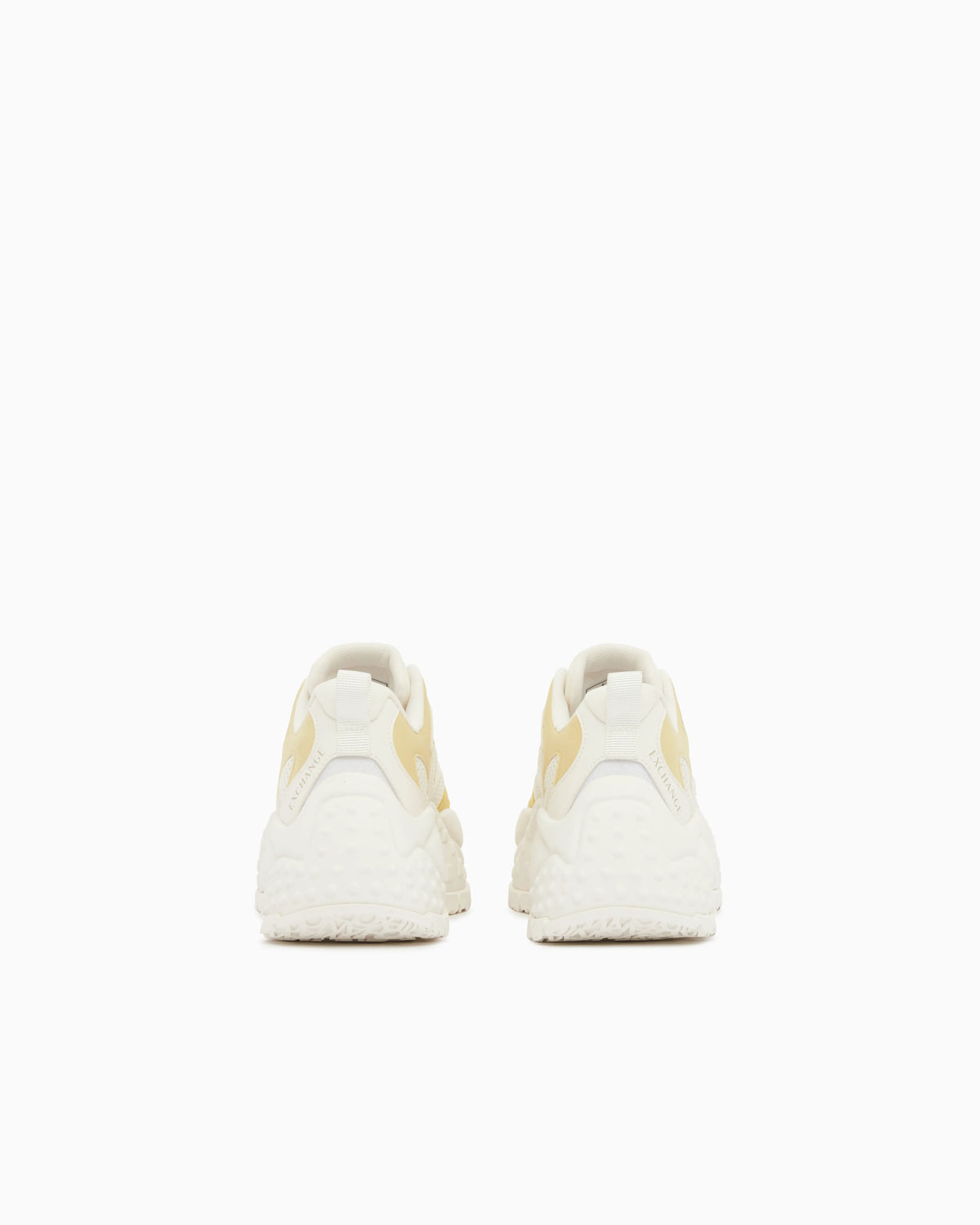 Sneakers in mesh and microsuede