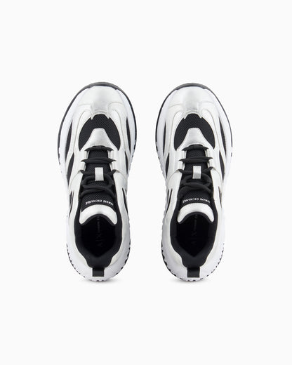 Chunky sneakers with metal details