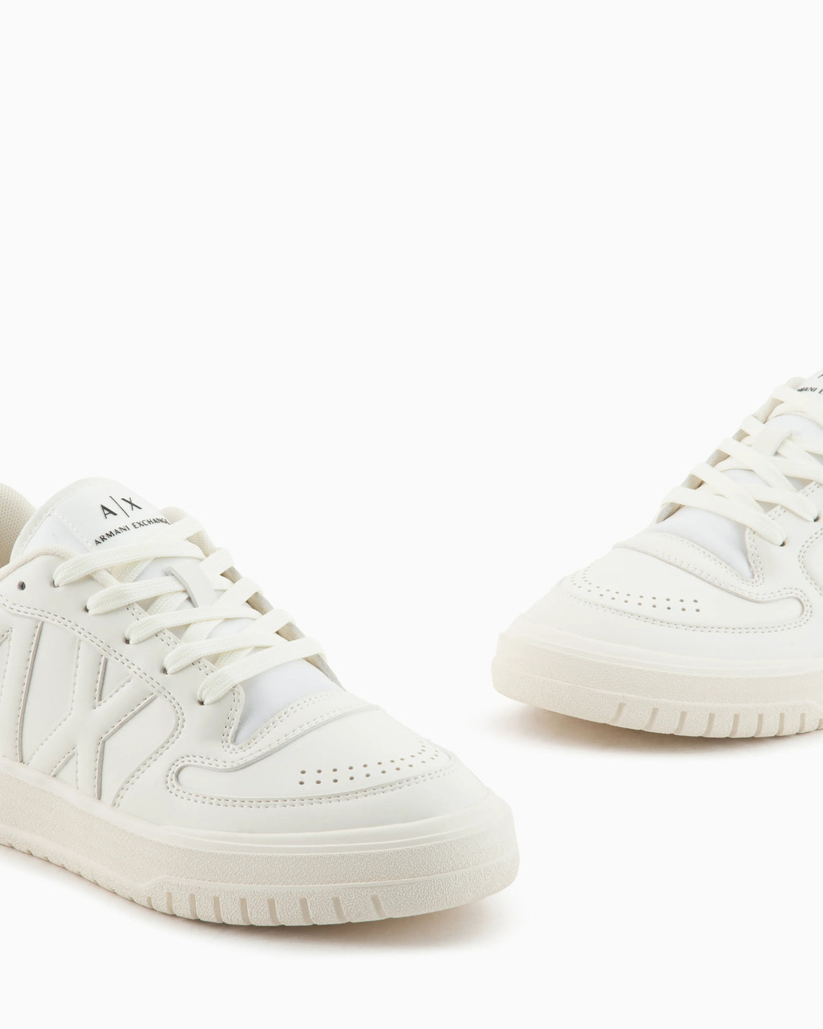 Oversized sneakers with maxi logo