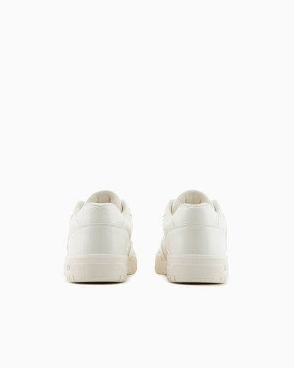 Oversized sneakers with maxi logo