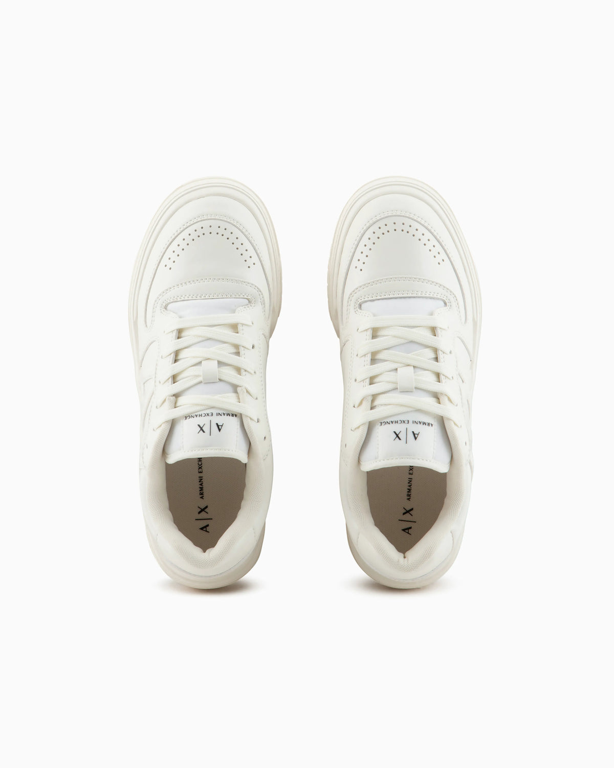 Oversized sneakers with maxi logo
