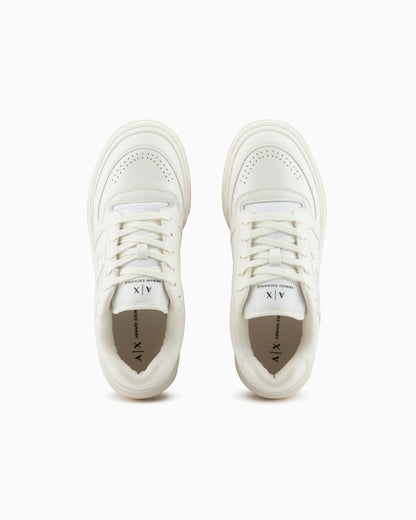 Oversized sneakers with maxi logo