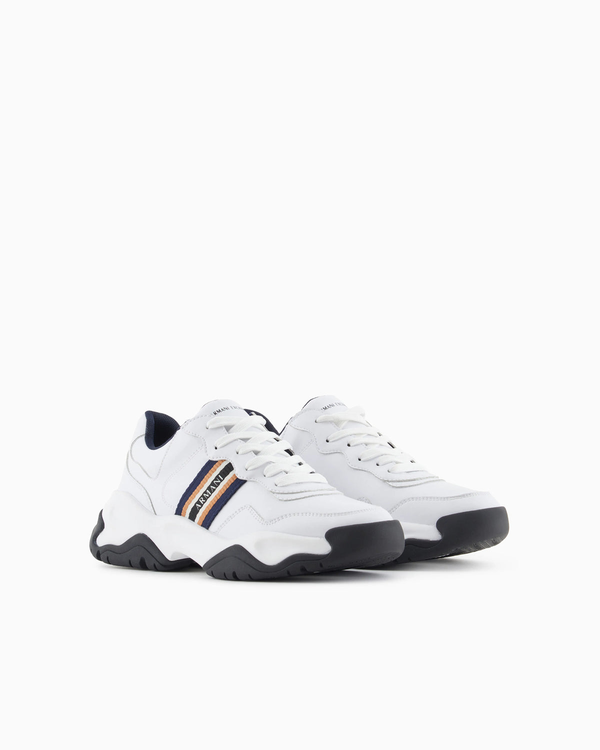 Sneakers with logo